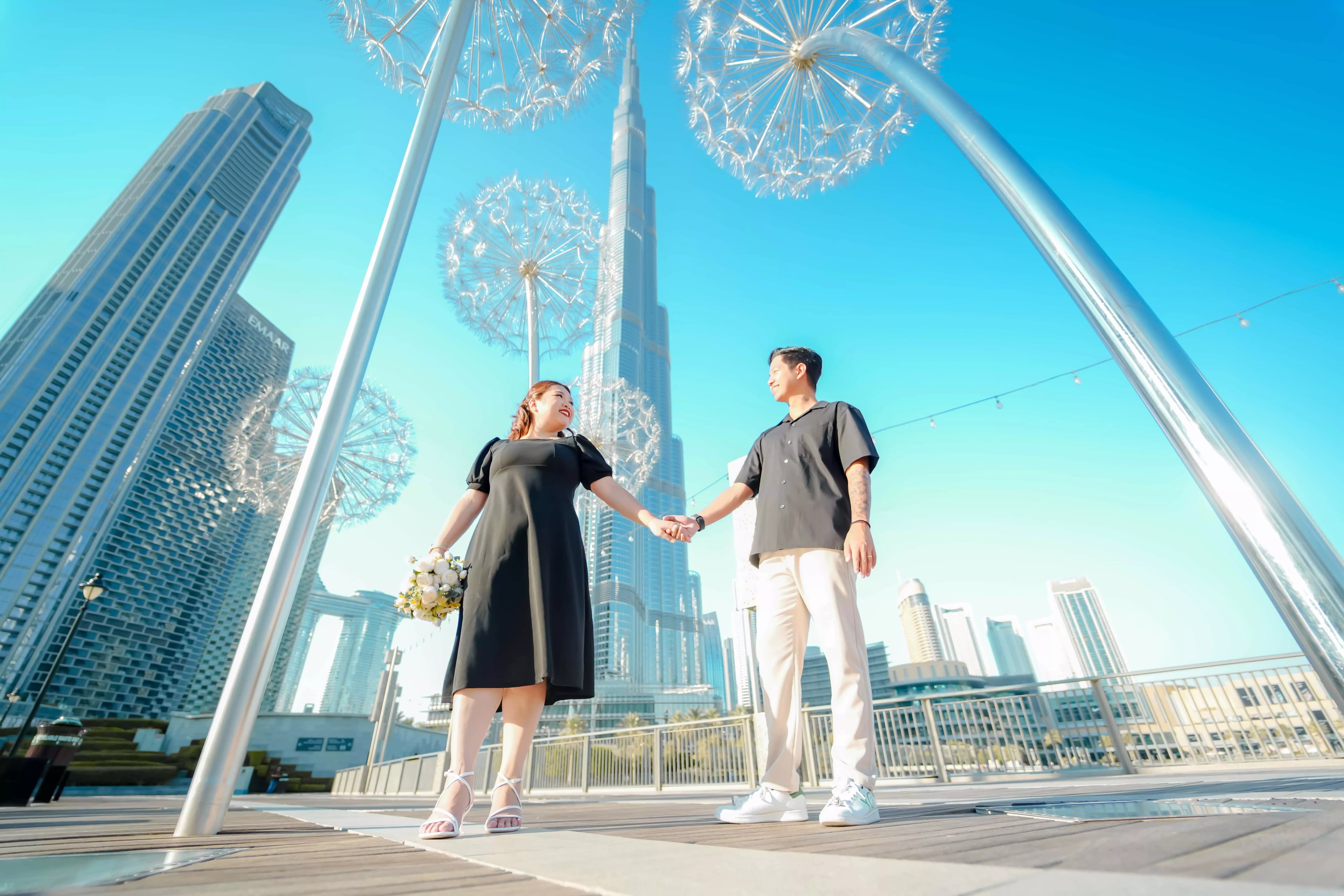 Featured wedding photograph